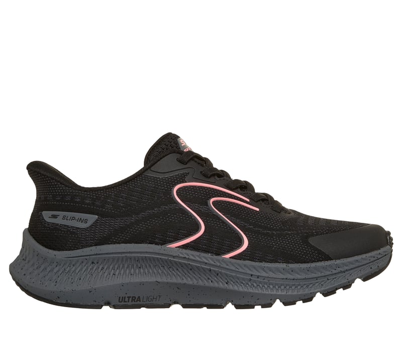 Skechers Slip-ins: GO RUN Consistent 2.0 - Lockhart, BLACK / PINK, fullimage number 0