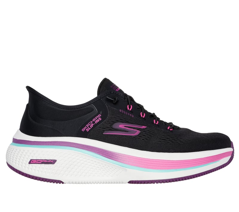 Skechers Slip-ins: GO RUN Elevate 2.0 - Banyan, BLACK / PINK, fullimage number 0