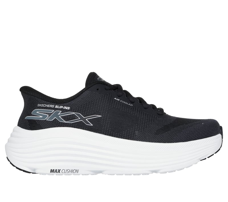 Skechers Slip-ins: Max Cushioning Endeavour - Hallandale, BLACK / WHITE, fullimage number 0