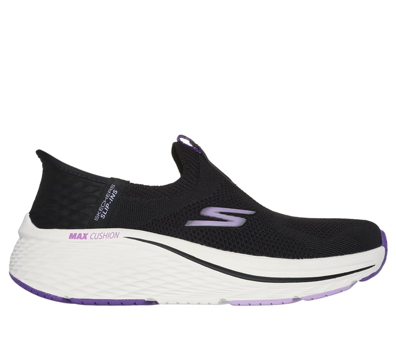 Skechers Slip-ins: Max Cushioning Elite 2.0, BLACK / PURPLE, fullimage number 0