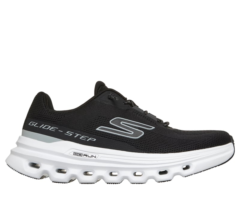 GO RUN Glide-Step Arch Fit - Casion, BLACK / WHITE, fullimage number 0