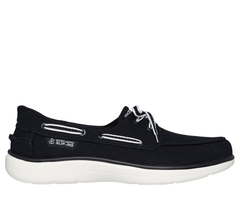 Skechers Slip-ins: On-the-GO Flex Radiant - Catalina, NOIR / BLANC, fullimage number 0
