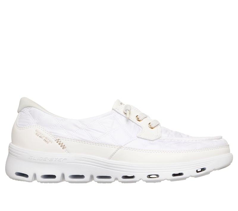 Skechers Slip-ins: Glide-Step Serene - Cozy Fit Newport, BLANCO / ORO, fullimage number 0