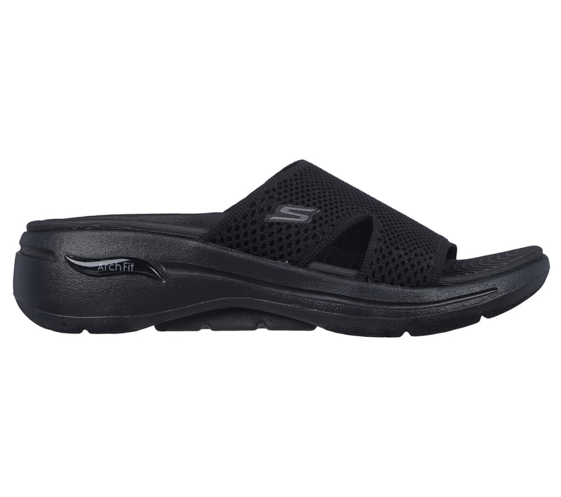 GO WALK Arch Fit Sandal - Joyful, BLACK, fullimage number 0