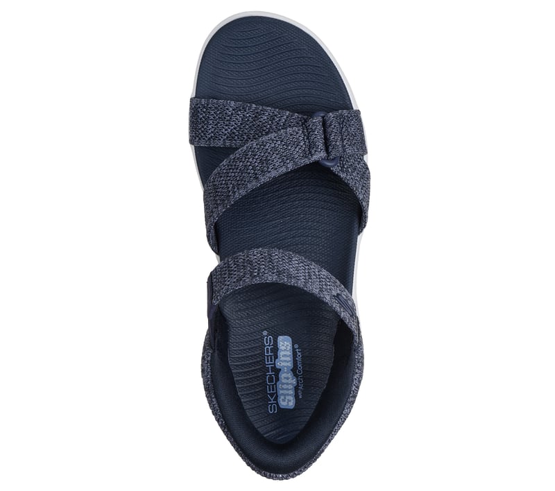 Skechers Slip-ins: GO WALK Massage Fit Sandal - Heather