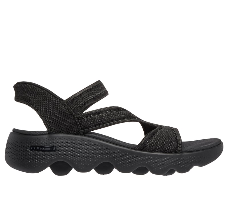 Skechers Slip-ins: GO WALK Massage Fit Sandal - Elise, BLACK, fullimage number 0