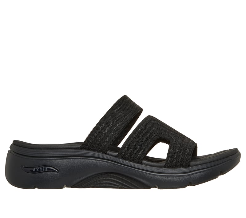 GO WALK Arch Fit 2.0 Sandal - Leila, BLACK, fullimage number 0