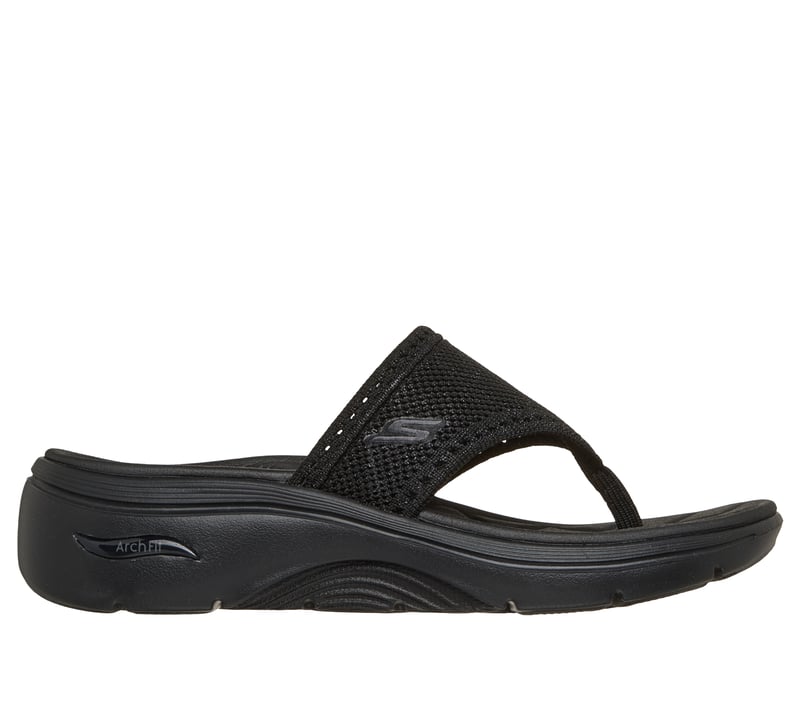 GO WALK Arch Fit 2.0 Sandal - Ashley, BLACK, fullimage number 0