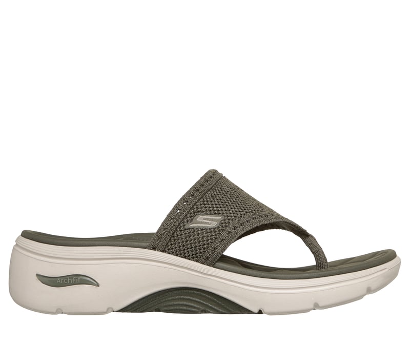 GO WALK Arch Fit 2.0 Sandal - Ashley, OLIVE, fullimage number 0