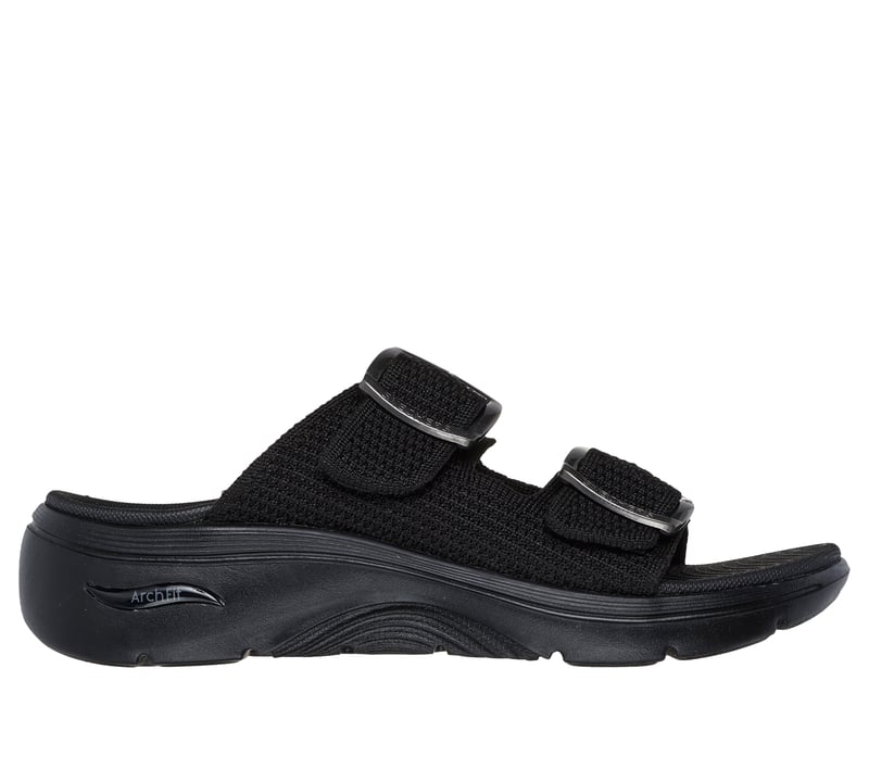 GO WALK Arch Fit 2.0 Sandal - Chloe, BLACK, fullimage number 0