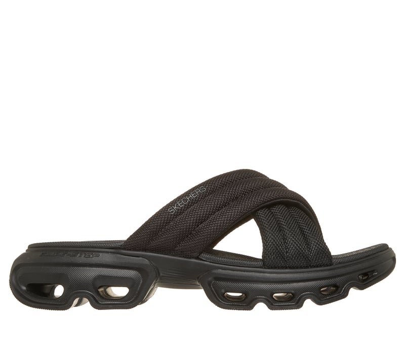 GO WALK Glide-Step Bliss Sandal - Danica, BLACK, fullimage number 0