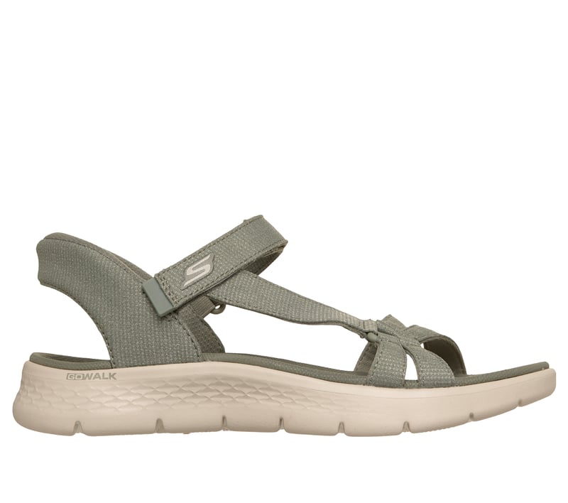 Skechers Slip-ins: GO WALK Flex Sandal - Illuminate, VERT SAUGE, fullimage number 0