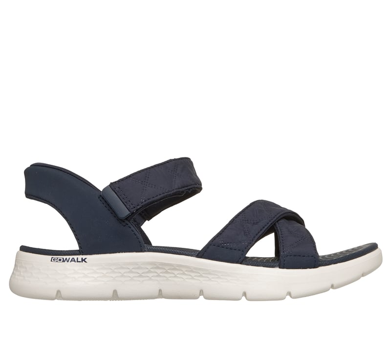 Skechers Slip-ins: GO WALK Flex Sandal - Cozy Fit Kaia, NAVY, fullimage number 0