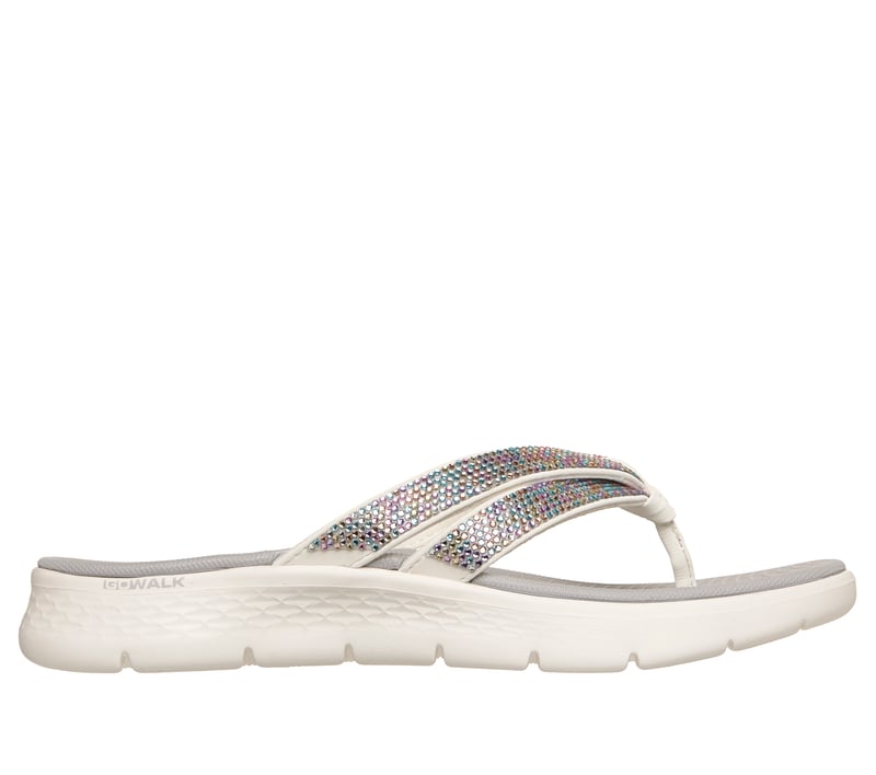 GO WALK Flex Sandal - Lindsey, WHITE / MULTI, fullimage number 0