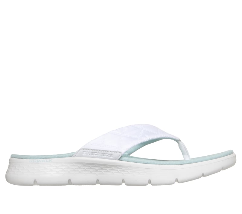 GO WALK Flex Sandal - Cozy Fit Addison, WHITE / BLUE, fullimage number 0