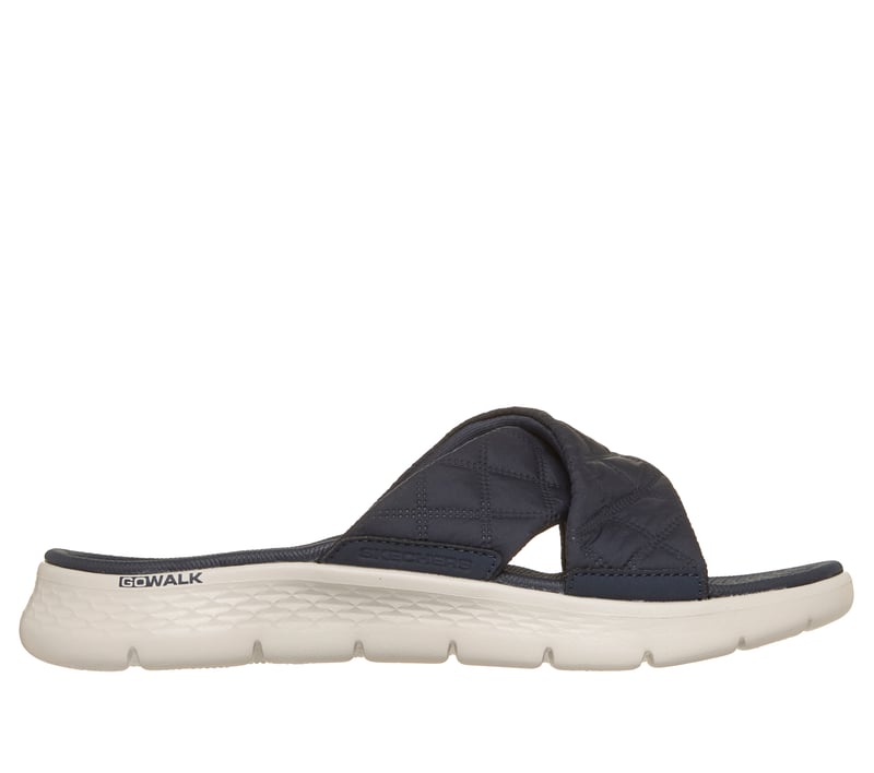 GO WALK Flex Sandal - Cozy Fit Gracie, BLEU MARINE / BLANC, fullimage number 0