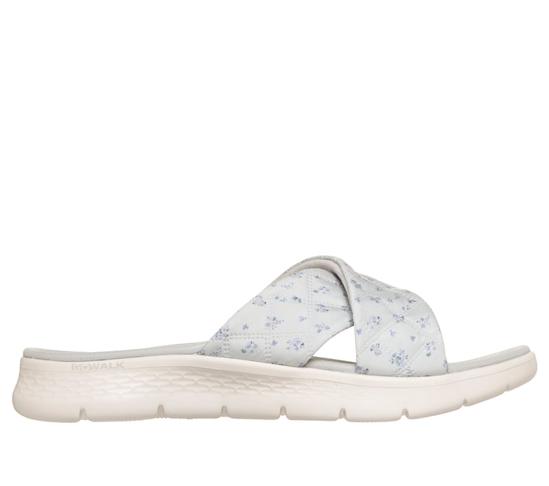 GO WALK Flex Sandal - Cozy Fit Blossom, LIGHT GRAY, fullimage number 0