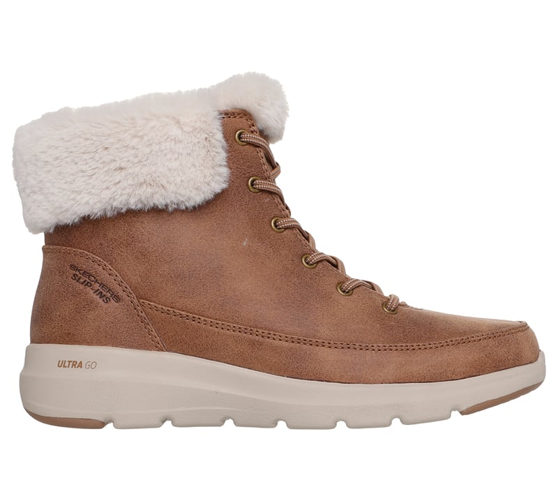 Skechers Slip-ins: Glacial Ultra - Crystal, CHESTNUT, fullimage number 0
