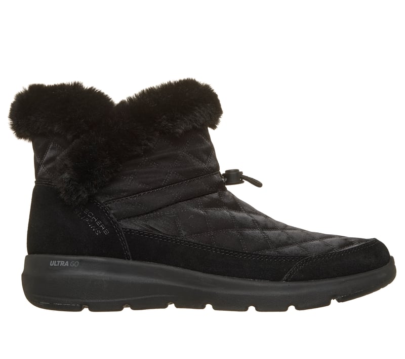 Skechers Slip-ins: Glacial Ultra - Cozy Fit Shimmer, NOIR, fullimage number 0