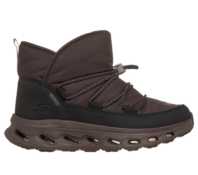 Skechers GO WALK Glide-Step 2.0 Boot - Annika, BROWN / BLACK, fullimage number 0