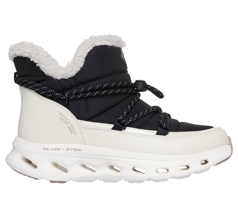 Skechers Slip-ins: GO WALK Glide-Step 2.0 Boot - Jade, BLACK / NATURAL, fullimage number 0