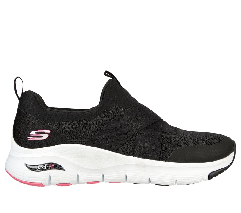 Skechers Arch Fit - Modern Rhythm, BLACK / HOT PINK, fullimage number 0