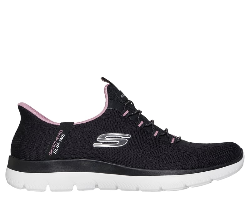 Skechers Slip-ins: Summits - Dream Chaser, BLACK / MAUVE, fullimage number 0