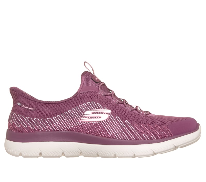 Skechers Slip-ins: Summits - Soft Stitch, PLUM, fullimage number 0
