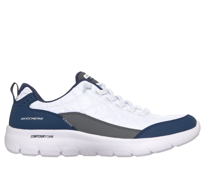 Summits Contour Foam - Cozy Fit, WHITE / NAVY, fullimage number 0