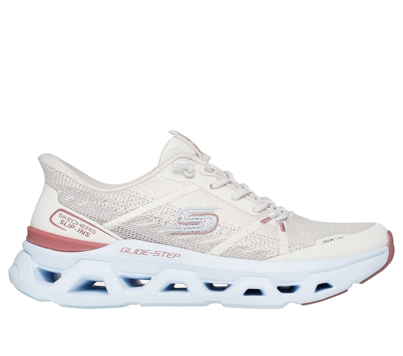 Skechers Slip-ins: Glide-Step Altus - Fast Lane, NATURAL / LIGHT BLUE, fullimage number 0