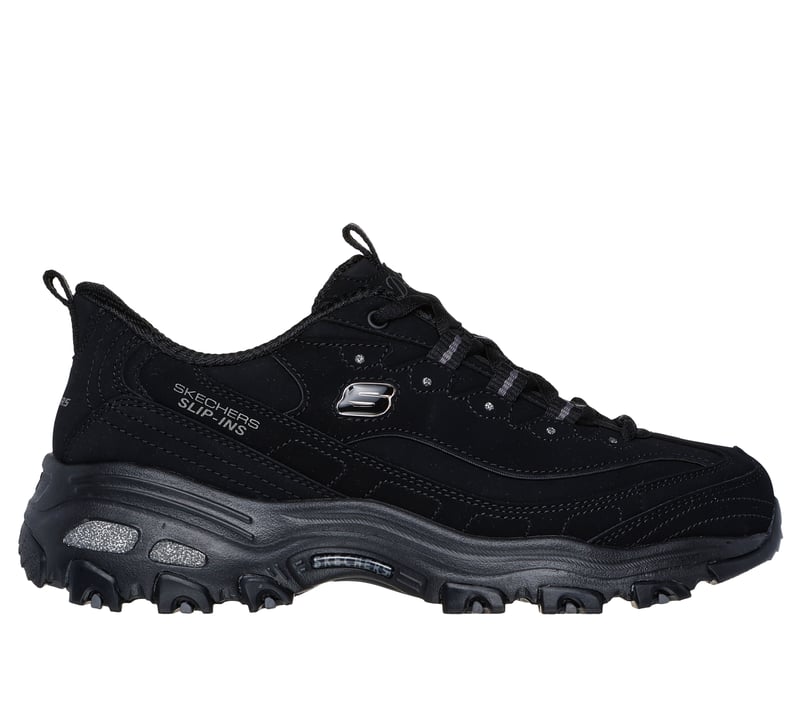 Skechers Slip-ins: D'Lites - Classic Remix, BLACK, fullimage number 0