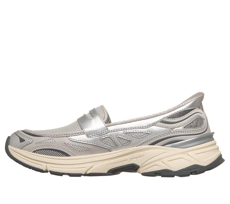 STQ Womens Trainers Slip on Memory Foam Causale Wandelschoenen, Mix Licht Paars, 36 EU