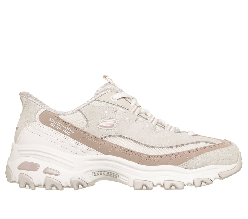 Skechers Slip-ins: D'Lites - Vintage Haze, NATURAL, fullimage number 0