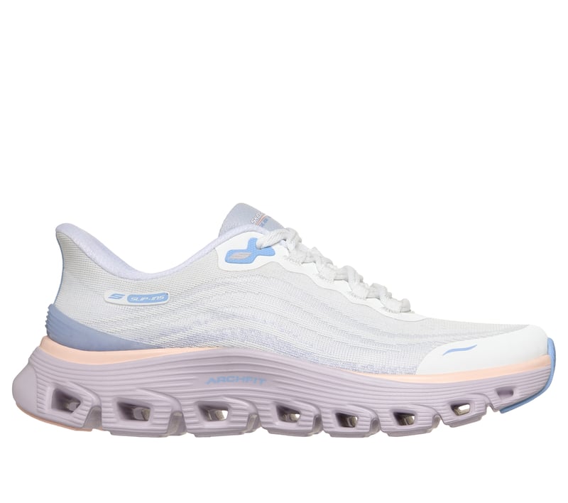 Skechers Slip-ins: Arch Fit Glide-Step Wave, WHITE / MULTI, fullimage number 0