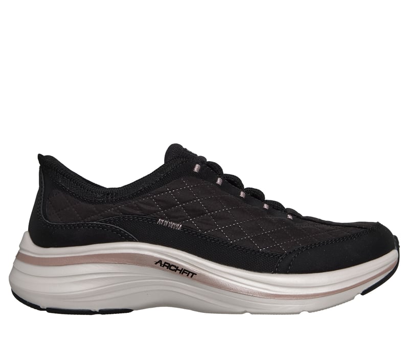Skechers Slip-ins: Arch Fit Contour Foam, NOIR / OR ROSE, fullimage number 0