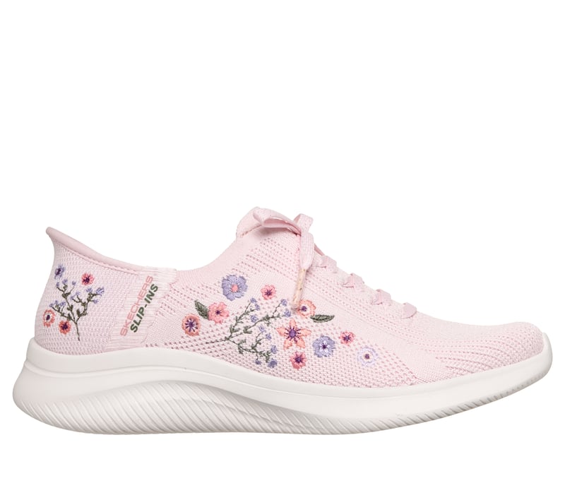 Skechers Slip-ins: Ultra Flex 4.0 - Sweet Petals, LIGHT PINK, fullimage number 0