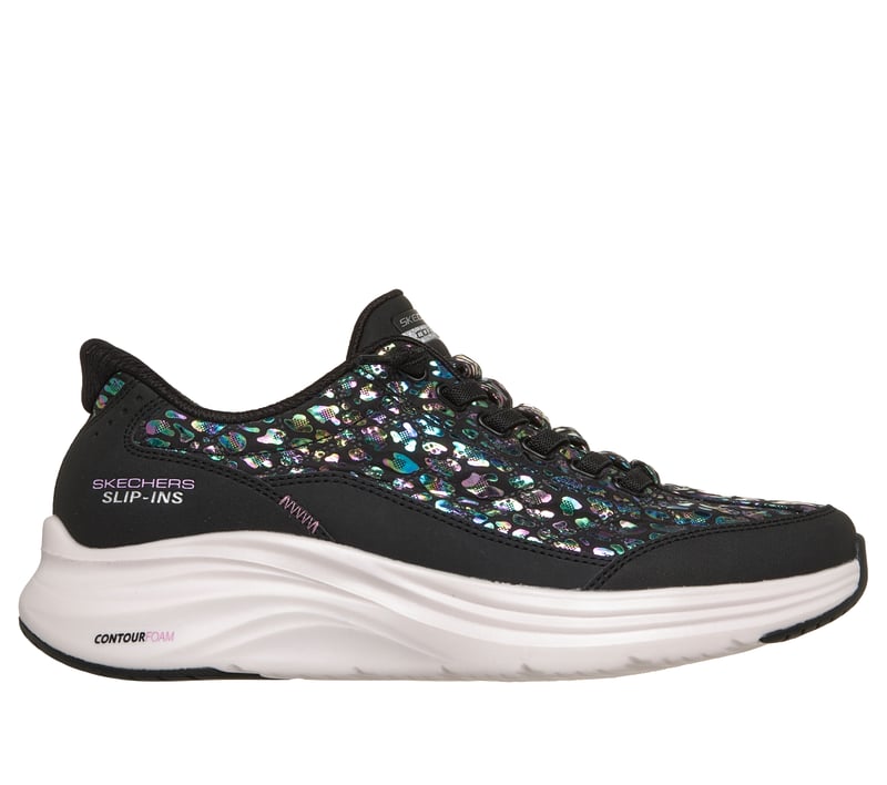 Skechers Slip-ins: Contour Foam - Cozy Fit Radiant Glow, BLACK / MULTI, fullimage number 0