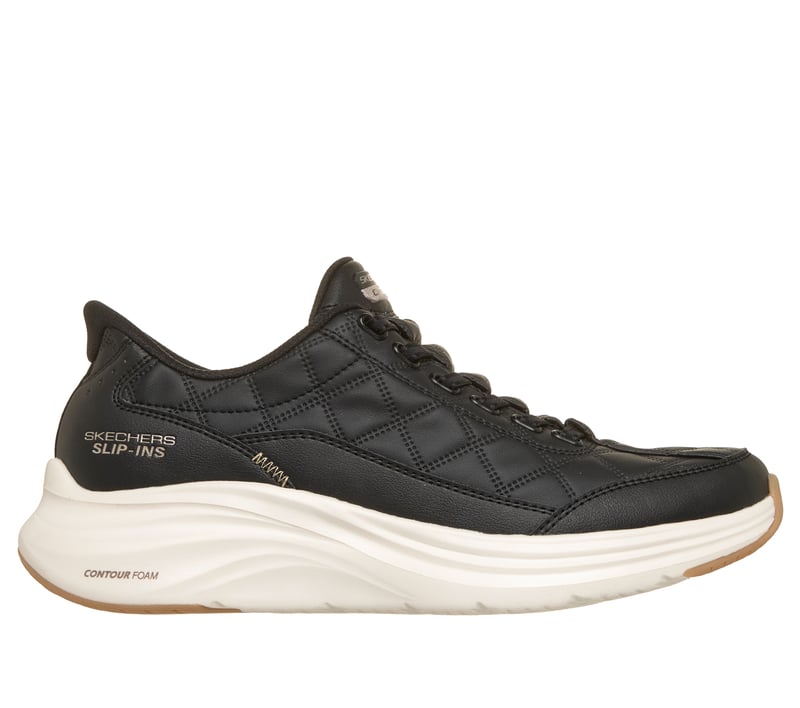 Skechers Slip-ins: Contour Foam - Cozy Fit Soft Harmony, ZWART, fullimage number 0