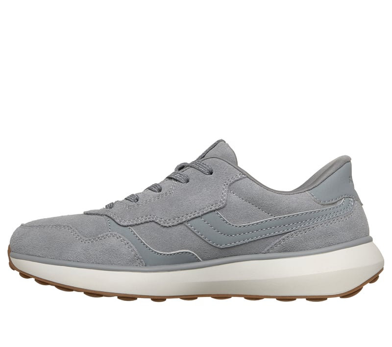 Skechers Gray Athletic Lace-Up Sneakers Skechers Street Shadow Stellar 90 Grey Athletic Lace Up  main image 3