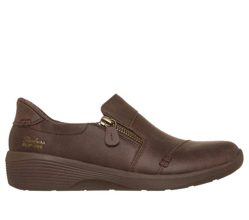 Skechers Slip-ins: Arya - Silvana, CHOCOLATE, fullimage number 0