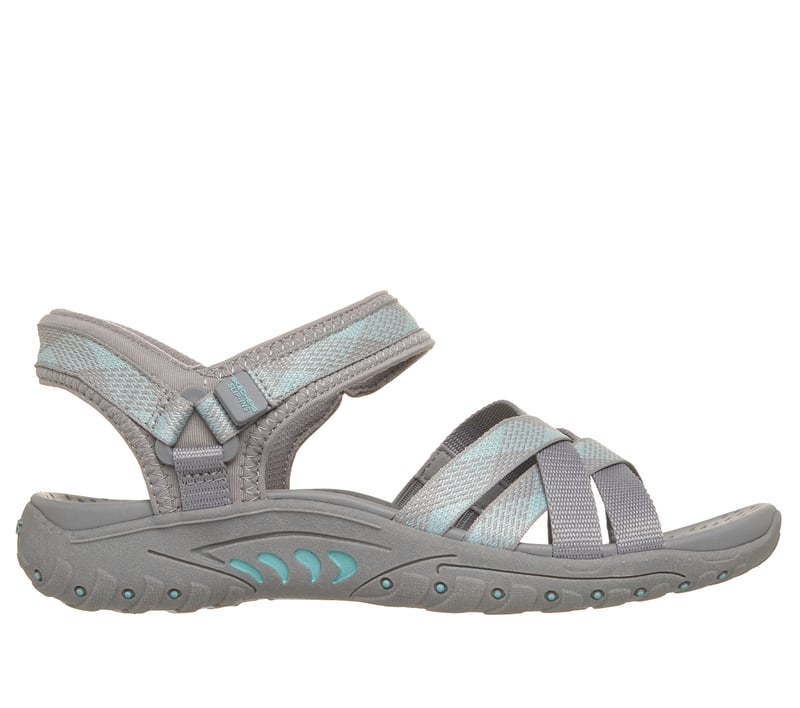 Skechers Slip-ins: Reggae - Gentle Stroll, GRIS / AQUA, fullimage number 0