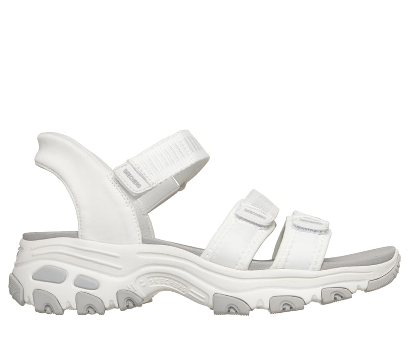 スケッチャーズ スリップインズ：ディーライツ サンダル - クラシック キャッチ, ホワイト, fullimage number 0