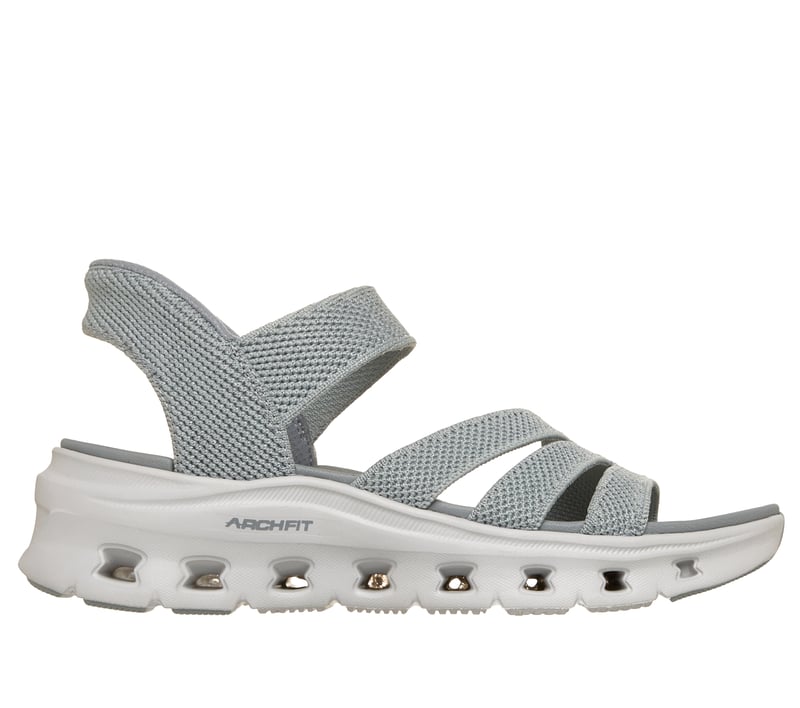 Skechers Slip-ins: Arch Fit Glide-Step Pro Sandal - Ace, GRAY, fullimage number 0