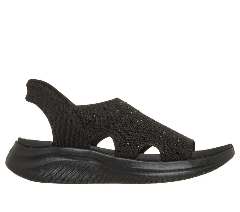 スケッチャーズ スリップインズ：ウルトラ フレックス 3.0 サンダル - グローイング アイコン, ブラック, fullimage number 0