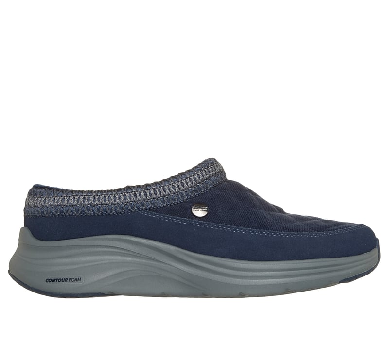 Contour Foam Boot - Cozy Fit Cozier Cascade, NAVY, fullimage number 0
