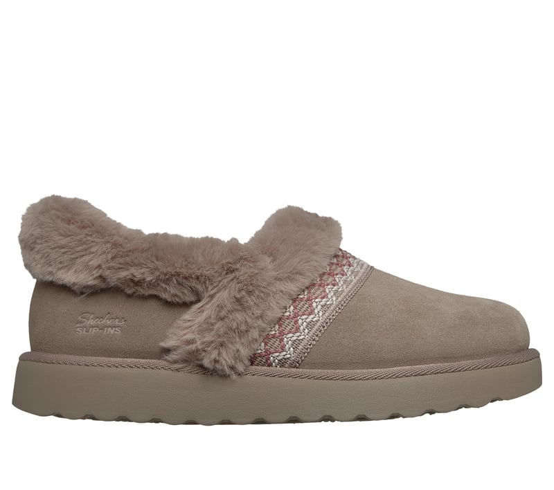 Skechers Slip-ins Relaxed Fit: Cozy Chateau - Soft Lounge, DARK TAUPE, fullimage number 0