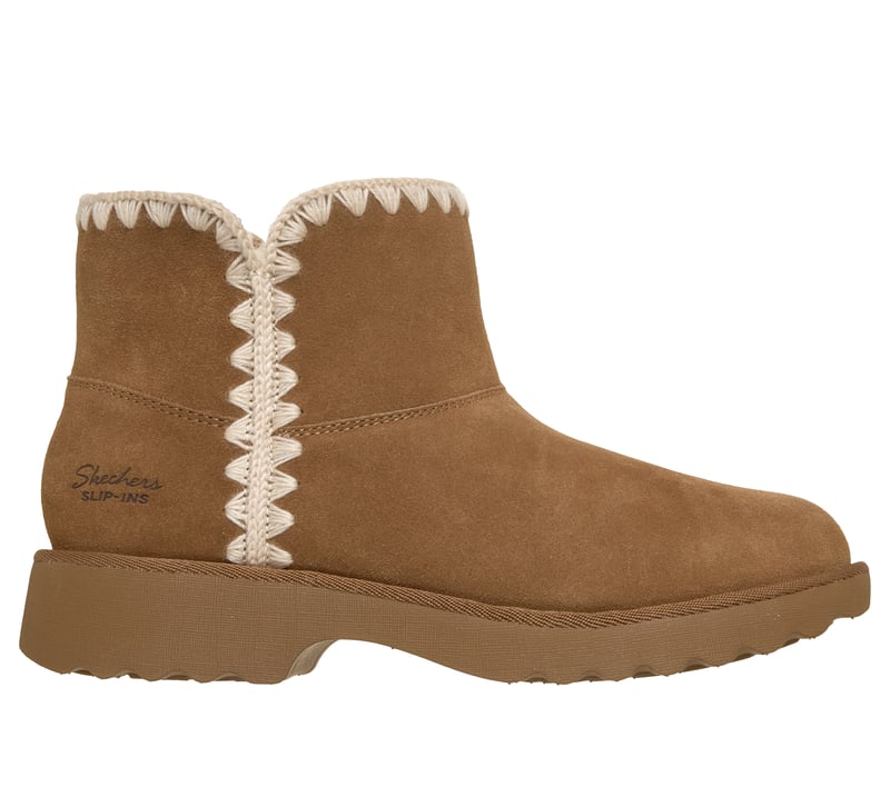 Skechers Slip-ins Relaxed Fit: Cozy Chalet - Shorty Snuggle, CHÂTAIGNE, fullimage number 0