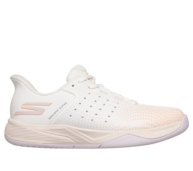 Skechers Slip-ins Relaxed Fit: Viper Court Reload, WHITE / PINK, fullimage number 0