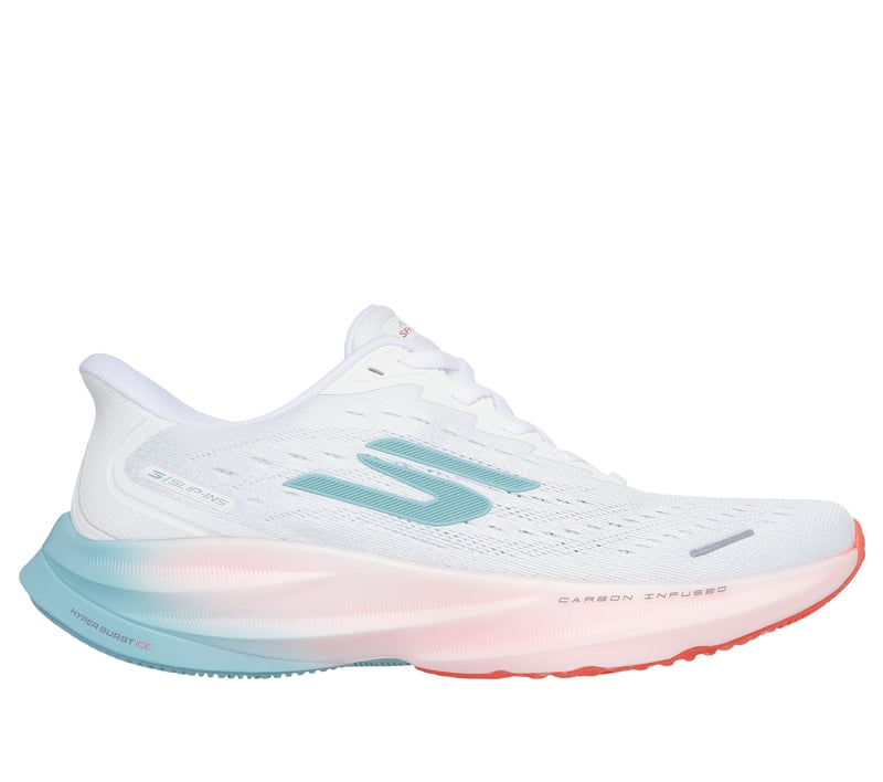 Skechers Slip-ins: Aero Spark, WHITE / TURQUOISE, fullimage number 0