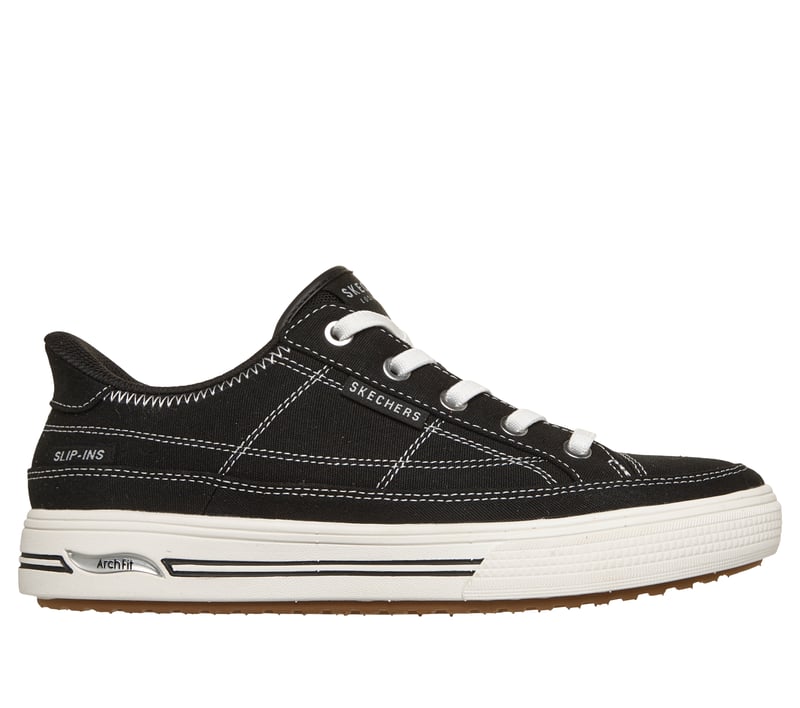 Skechers Slip-ins: Arch Fit Arcade - See Ya There, NOIR / BLANC, fullimage number 0